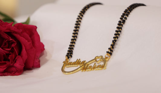 ✨ Personalized Couple Name Mangalsutra