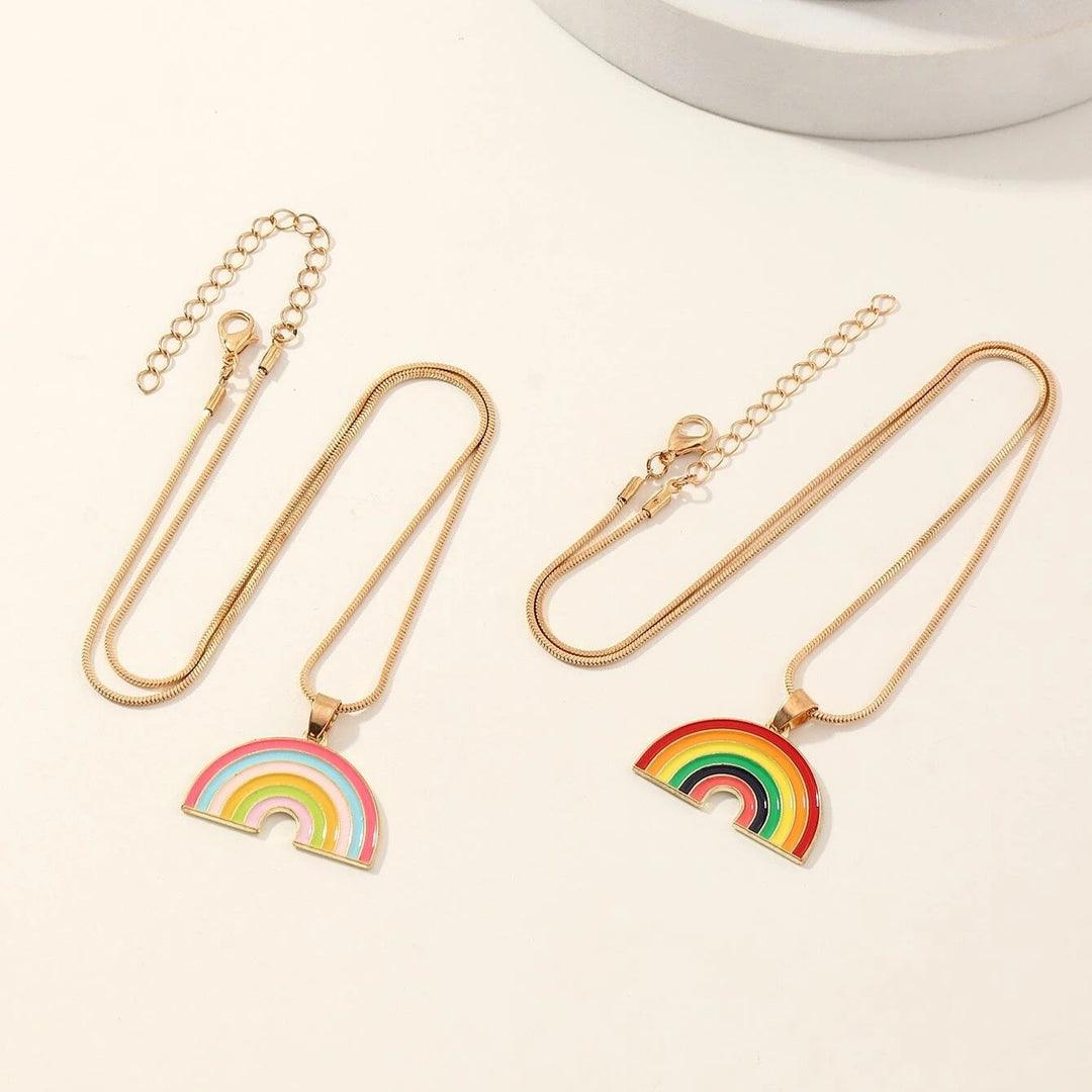 Rainbow Necklace - Glitofy