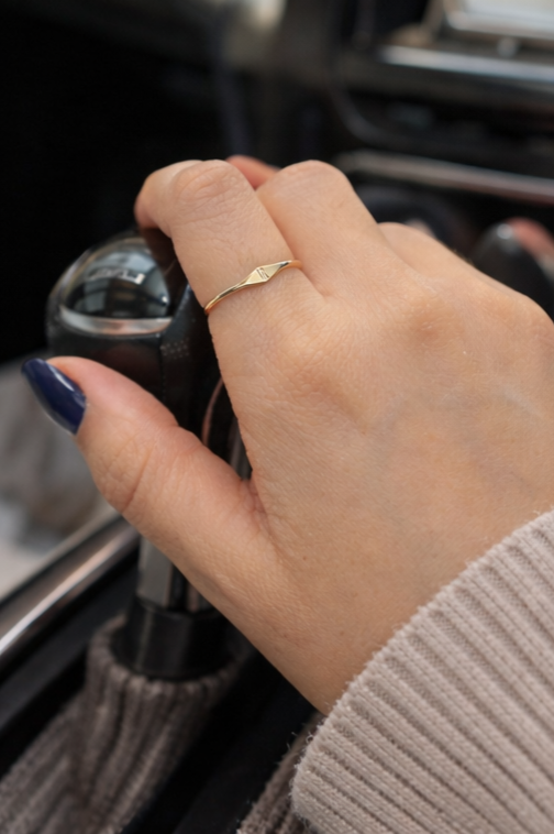 💛 Personalized Name Ring for Valentine’s Day | Custom Initial Ring for Couples 💛