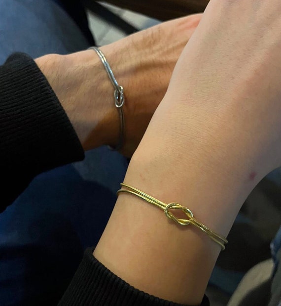 Eternal Knot Couple Bracelet – A Symbol of Forever love