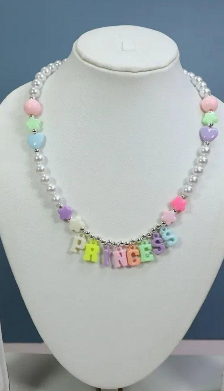 Princess Necklace for Kids - Glitofy